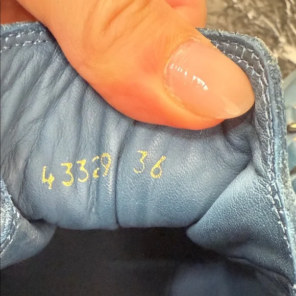 Balenciaga Blue High-Top Sneakers - Picture 7 of 7